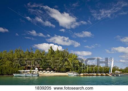Ile Aux Cerf; Mauritius View Large Photo Image Stock Photography - Ile Aux Cerf; Mauritius. Fotosearch