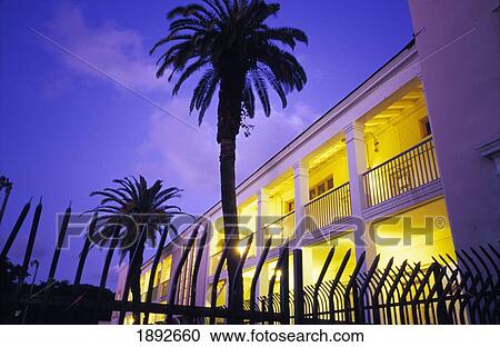 Illuminated Building Exterior View Large Photo Image Stock Image - Illuminated Building Exterior. Fotosearch