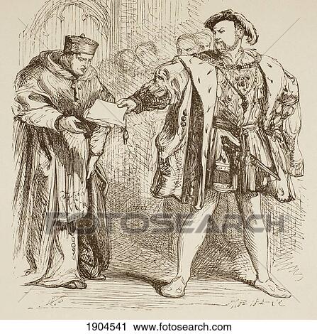 Illustration By Sir John Gilbert For King Henry Viii By William Shakespeare. King Henry With Cardinal Wolsey. From The Illustrated Library Shakspeare, Published London 1890. View Large Photo Image Stock Image - Illustration By Sir John Gilbert For King Henry Viii By William Shakespeare. King Henry With Cardinal Wolsey. From The Illustrated Library Shakspeare, Published London 1890.. Fotosearch
