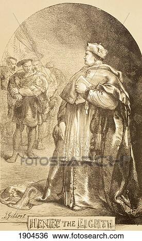 Illustration By Sir John Gilbert For King Henry Viii By William Shakespeare, Showing Cardinal Wolsey. From The Illustrated Library Shakspeare, Published London 1890. View Large Photo Image Stock Photograph - Illustration By Sir John Gilbert For King Henry Viii By William Shakespeare, Showing Cardinal Wolsey. From The Illustrated Library Shakspeare, Published London 1890.. Fotosearch