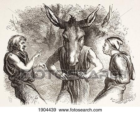 Stock Photo - Illustration By Sirjohn Gilbert For William Shakespeare's Midsummer Night's Dream. From The Illustrated Library Shakspeare, Published London 1890.. Fotosearch