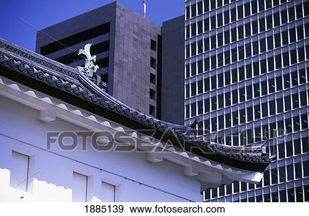 Imperial Palace Otemon Gate And Modern Offices View Large Photo Image Stock Photo - Imperial Palace Otemon Gate And Modern Offices. Fotosearch