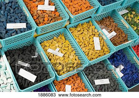 Incense Cones For Sale In A Market View Large Photo Image Stock Image - Incense Cones For Sale In A Market. Fotosearch