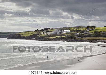 Stock Photography - Inchydoney Beach Near Clonakilty; County Cork Ireland. Fotosearch