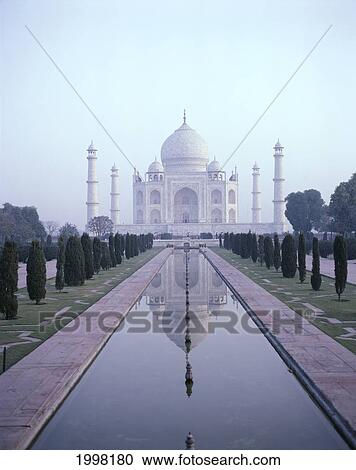 India, Agra, Taj Mahal, Mist At Dawn B1855 View Large Photo Image Stock Image - India, Agra, Taj Mahal, Mist At Dawn B1855. Fotosearch