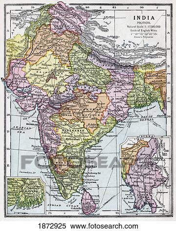 India Circa 1930. Before Partition. From Bacon's Excelsior Atlas Of The World, Published Circa 1930. View Large Photo Image Stock Photography - India Circa 1930. Before Partition. From Bacon's Excelsior Atlas Of The World, Published Circa 1930.. Fotosearch