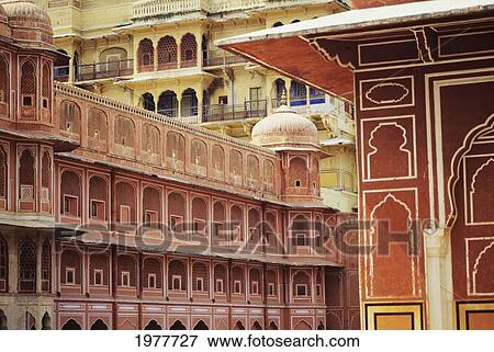 India, Jaipur City Palace; Jaipur View Large Photo Image Stock Photo - India, Jaipur City Palace; Jaipur. Fotosearch