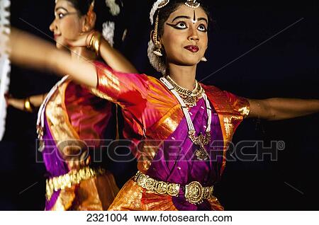 Picture - India, Karnataka, Traditional Dancers; Udupi. Fotosearch