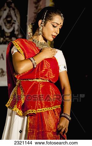India, Karnataka, Young Girl Dancing In Traditional Dress; Udupi View Large Photo Image Picture - India, Karnataka, Young Girl Dancing In Traditional Dress; Udupi. Fotosearch