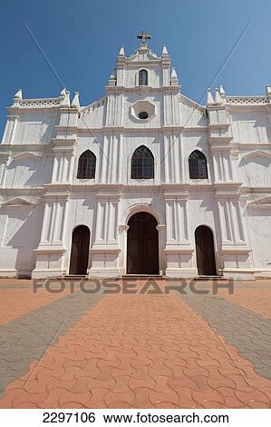 India, Old Portugese church; Goa View Large Photo Image Stock Photograph - India, Old Portugese church; Goa. Fotosearch