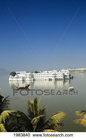India, Rajasthan, Jag Niwas (Lake Palace) on Lake Pichola; Udaipur View Large Photo Image Stock Image - India, Rajasthan, Jag Niwas (Lake Palace) on Lake Pichola; Udaipur. Fotosearch