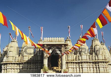 India, Rajasthan, Jain Temple of Ranakpur; Ranakpur View Large Photo Image Stock Photo - India, Rajasthan, Jain Temple of Ranakpur; Ranakpur. Fotosearch