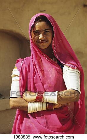 India, Rajasthan, Near Jodhpur, Local Woman. No Model Release View Large Photo Image Stock Photography - India, Rajasthan, Near Jodhpur, Local Woman. No Model Release. Fotosearch