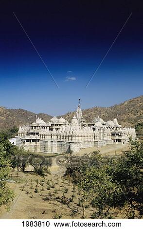 India, Rajasthan, Ranakpur, The Jain Temple Of Ranakpur. View Large Photo Image Stock Image - India, Rajasthan, Ranakpur, The Jain Temple Of Ranakpur.. Fotosearch
