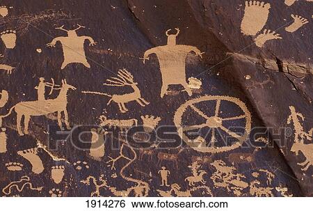 Indian Petroglyphs View Large Photo Image Stock Photograph - Indian Petroglyphs. Fotosearch