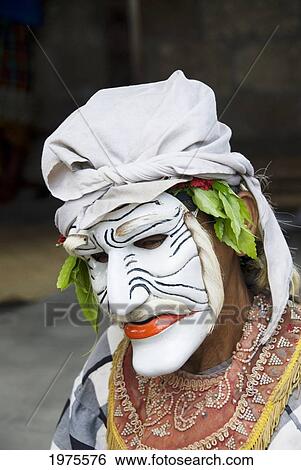 Indonesia, Bali, Batubulan Village, Barong Dance, Dancer In Costume. View Large Photo Image Stock Photograph - Indonesia, Bali, Batubulan Village, Barong Dance, Dancer In Costume.. Fotosearch