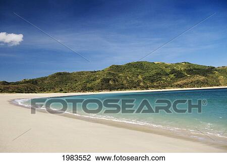 Indonesia, Lombok, Beach Near Kuta. View Large Photo Image Stock Image - Indonesia, Lombok, Beach Near Kuta.. Fotosearch