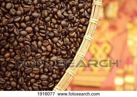 Indonesia, Sulawesi Island, Rantepao Market; Tana Toraja Regency, Coffee Beans and Traditional Fabric View Large Photo Image Stock Photo - Indonesia, Sulawesi Island, Rantepao Market; Tana Toraja Regency, Coffee Beans and Traditional Fabric. Fotosearch