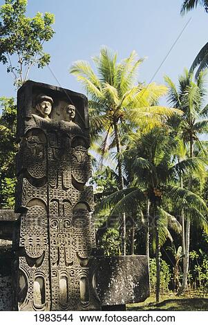 Indonesia, Sumba Island, West Sumba, Megalithic Monument; Kampung Pasunea View Large Photo Image Picture - Indonesia, Sumba Island, West Sumba, Megalithic Monument; Kampung Pasunea. Fotosearch