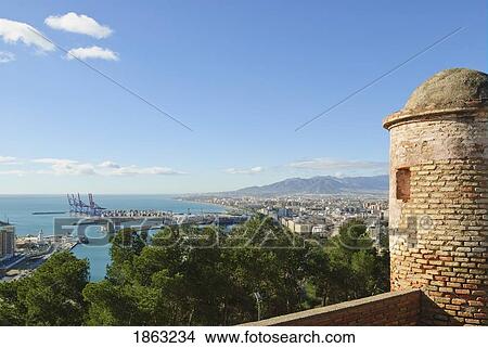 Picture - Industrial Port; Andalucia, Spain. Fotosearch