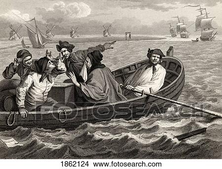 Industry And Idleness The Idle Prentice Turned Away And Sent To Sea From The Original Design By Hogarth From The Works Of Hogarth Published London 1833 View Large Photo Image Picture - Industry And Idleness The Idle Prentice Turned Away And Sent To Sea From The Original Design By Hogarth From The Works Of Hogarth Published London 1833. Fotosearch