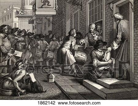 Industry And Idleness The Industrious Prentice Out Of His Time And Married To His Master's Daughter From The Original Design By Hogarth From The Works Of Hogarth Published London 1833 View Large Photo Image Stock Image - Industry And Idleness The Industrious Prentice Out Of His Time And Married To His Master's Daughter From The Original Design By Hogarth From The Works Of Hogarth Published London 1833. Fotosearch