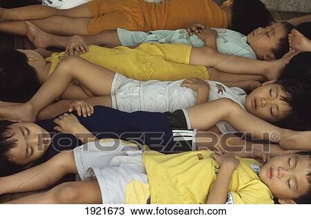 Stock Image - Infant School, Cholon (Chinatown). Fotosearch