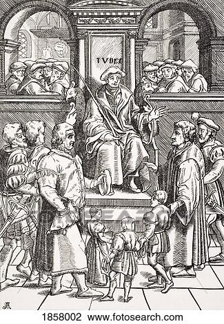 Inferior Court In The Great Bailiwick. Adoption Of Orphan Children. Copy Of Woodcut In J. Damhoudere´S Refuge Et Garand Des Pupilles Orphelins Published 1557 View Large Photo Image Stock Image - Inferior Court In The Great Bailiwick. Adoption Of Orphan Children. Copy Of Woodcut In J. Damhoudere´S Refuge Et Garand Des Pupilles Orphelins Published 1557. Fotosearch