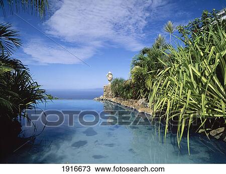 Stock Image - Infinity Pool. Fotosearch