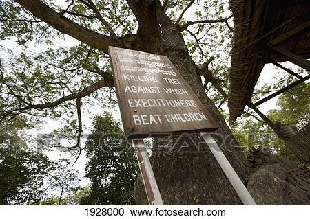 Information Board On Killing Fields, Choeung Ek, Cambodia View Large Photo Image Stock Image - Information Board On Killing Fields, Choeung Ek, Cambodia. Fotosearch