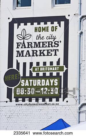 Stock Image - Information Sign; New Zealand. Fotosearch