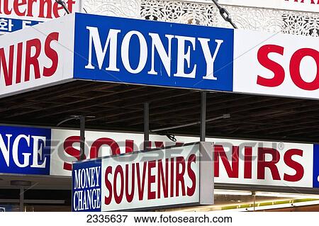 Stock Photo - Information Signs; New Zealand. Fotosearch