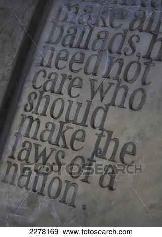 Inscription outside The Scottish Parliament Building, Edinburgh, Scotland, UK, Europe. View Large Photo Image Stock Photo - Inscription outside The Scottish Parliament Building, Edinburgh, Scotland, UK, Europe.. Fotosearch