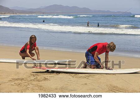 Instructors And Students With Surf Lessons At Cerritos Beach; Todos Santos Baja California Sur Mexico View Large Photo Image Stock Image - Instructors And Students With Surf Lessons At Cerritos Beach; Todos Santos Baja California Sur Mexico. Fotosearch
