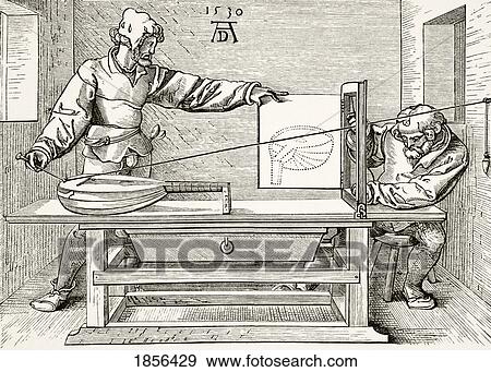 Instruments Of Mathematical Precision For Designing Objects In Perspective After A Wood Engraving By Albert Durer Of 1530 From Science And Literature In The Middle Ages By Paul Lacroix Published London 1878 View Large Photo Image Stock Photo - Instruments Of Mathematical Precision For Designing Objects In Perspective After A Wood Engraving By Albert Durer Of 1530 From Science And Literature In The Middle Ages By Paul Lacroix Published London 1878. Fotosearch