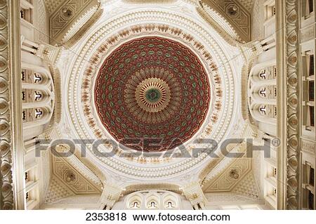 Interior and dome, Mosque of Emir Abdel Kader; Constantine, Algeria View Large Photo Image Stock Photo - Interior and dome, Mosque of Emir Abdel Kader; Constantine, Algeria. Fotosearch