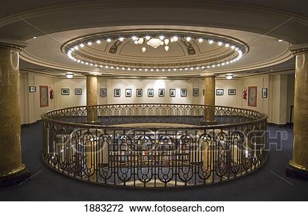 Stock Image - Interior Architecture Of El Ateneo Grand Splendid; Buenos Aires, Argentina. Fotosearch