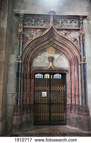 Interior Doorway Of St. Lazarus' Cathedral; Autun, Bergandy, France View Large Photo Image Stock Photo - Interior Doorway Of St. Lazarus' Cathedral; Autun, Bergandy, France. Fotosearch
