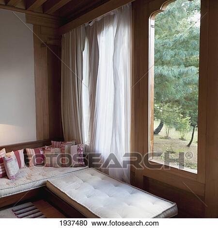 Interior Of A Room At The Uma Paro Hotel; Paro District Bhutan View Large Photo Image Stock Image - Interior Of A Room At The Uma Paro Hotel; Paro District Bhutan. Fotosearch