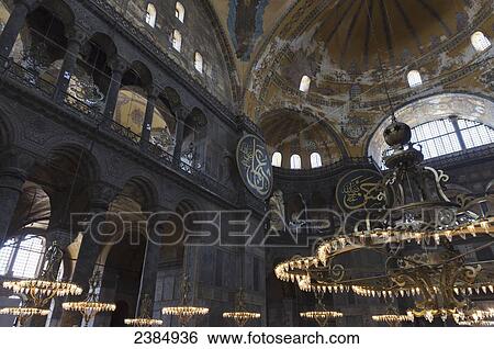 Interior of an islamic mosque; Istanbul, Turkey View Large Photo Image Stock Photograph - Interior of an islamic mosque; Istanbul, Turkey. Fotosearch