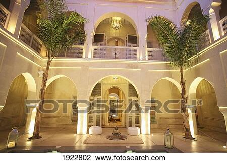 Interior Of Anayela Riad View Large Photo Image Stock Image - Interior Of Anayela Riad. Fotosearch