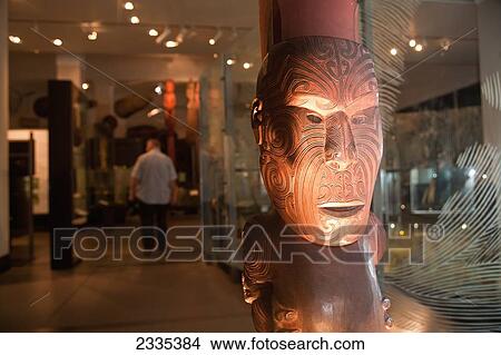 Picture - Interior Of Art Gallery; New Zealand. Fotosearch