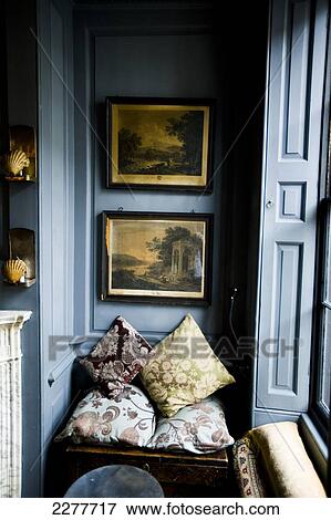 Stock Photo - Interior of Blacks private members club, Dean Street, Soho; London, England. Fotosearch