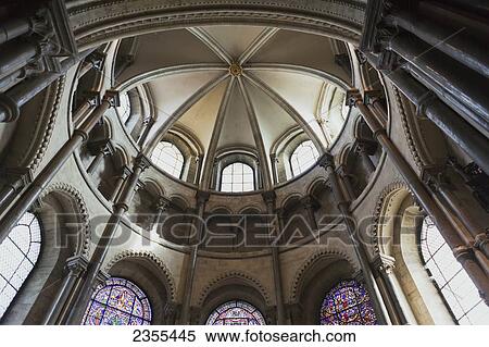Stock Photography - Interior of Canterbury Cathedral; Canterbury, Kent, England. Fotosearch