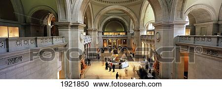 Stock Image - Interior Of Metropolitan Museum. Fotosearch