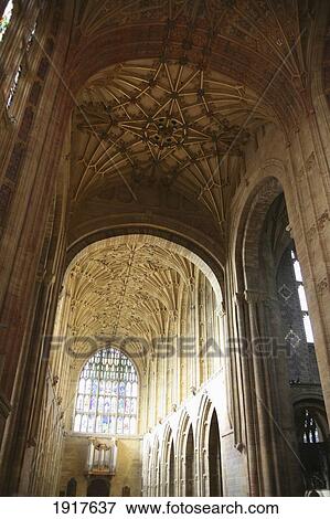 Interior Of Sherborne Abbey View Large Photo Image Stock Photo - Interior Of Sherborne Abbey. Fotosearch
