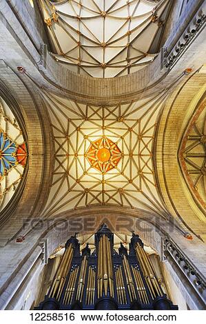 Interior of Tewkesbury Abbey; Tewkesbury, Gloucestershire, England View Large Photo Image Stock Photograph - Interior of Tewkesbury Abbey; Tewkesbury, Gloucestershire, England. Fotosearch