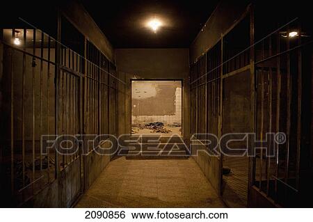 Stock Photograph - Interior Of The Amna Suraka (Red Security) Museum, Iraq. Fotosearch