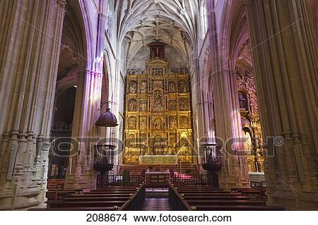 Picture - Interior Of The Priory Of Santa Maria; Carmona Seville Province Spain. Fotosearch