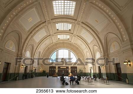Interior Of Union Station; Seattle, Washington, United States Of America View Large Photo Image Stock Image - Interior Of Union Station; Seattle, Washington, United States Of America. Fotosearch